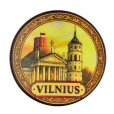 Magnetas porcelianinė lėkštelė Vilnius